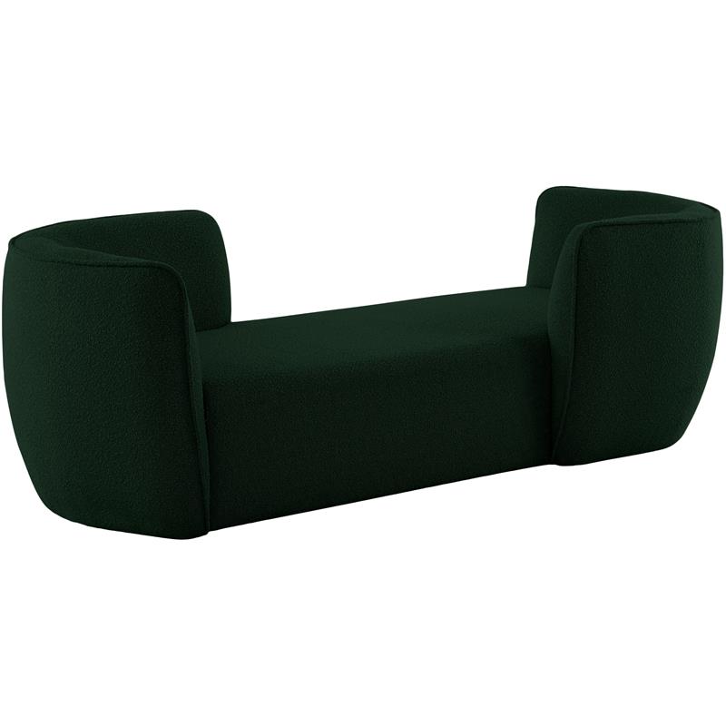 Meridian Furniture Hilton Green Fabric Chaise