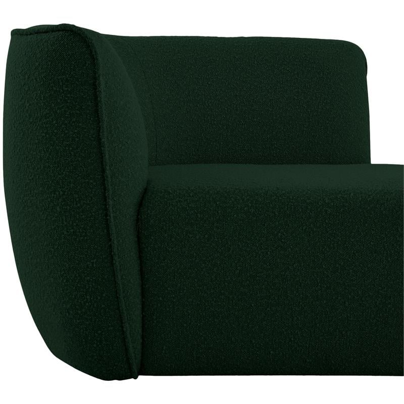 Meridian Furniture Hilton Green Fabric Chaise