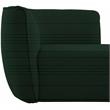Meridian Furniture Hilton Green Fabric Chaise