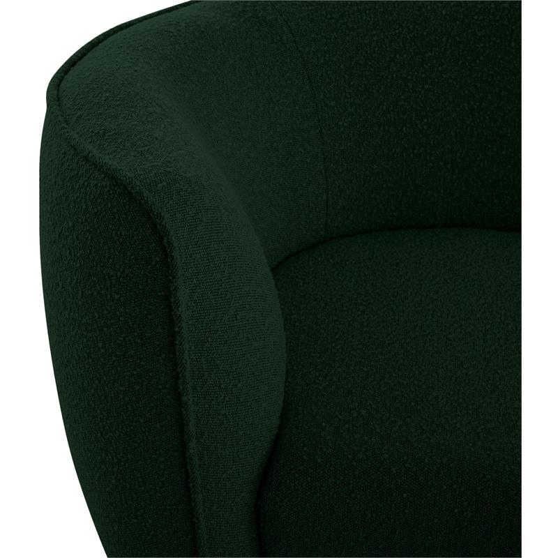 Meridian Furniture Hilton Green Fabric Chaise