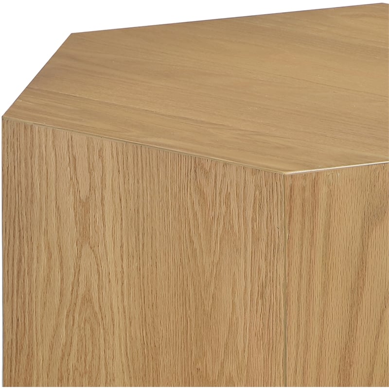 Meridian Furniture Eternal 4-Pc. Natural Oak Wood Coffee Table