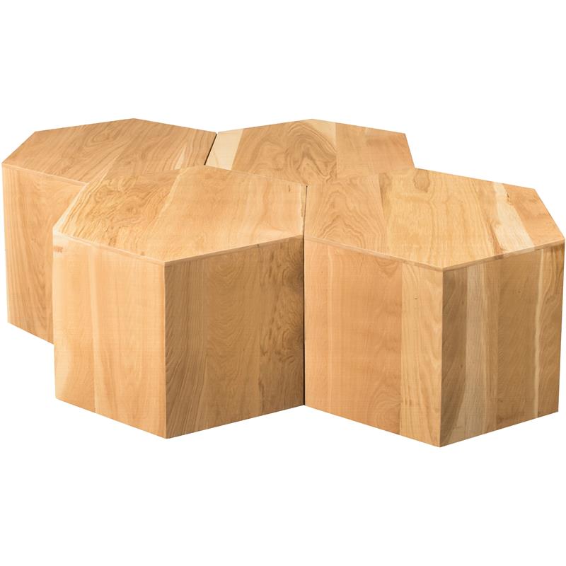 Meridian Furniture Eternal Modular Coffee Table - Natural Meridian Furniture Eternal Modular Coffee Table - Natural