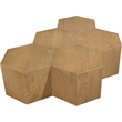 Meridian Furniture Eternal 5-Pc. Natural Oak Wood Coffee Table