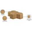 Meridian Furniture Eternal 5-Pc. Natural Oak Wood Coffee Table