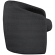 Meridian Furniture Acadia Black Boucle Fabric Accent Chair