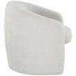 Meridian Furniture Acadia Cream Boucle Fabric Accent Chair