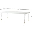 Meridian Furniture Bethany White Dining Table