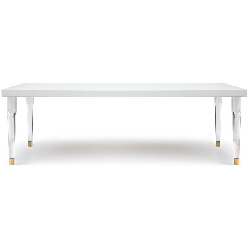 Meridian Furniture Bethany White Dining Table