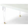 Meridian Furniture Bethany White Dining Table