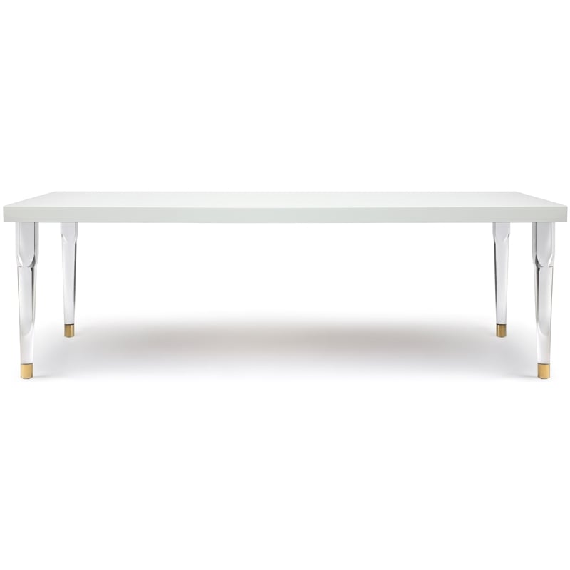 Meridian Furniture Bethany White Dining Table