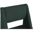 Meridian Furniture Jayce Green Boucle Fabric Dining Chair