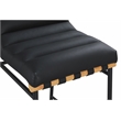 Meridian Furniture Burke Black Vegan Leather Counter Stool