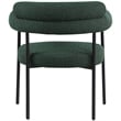 Meridian Furniture Blake Green Boucle Fabric Dining Chair Set of 2
