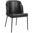 Meridian Furniture Jagger Black Vegan Leather Dining Chair (Set of 2)