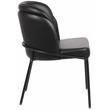 Meridian Furniture Jagger Black Vegan Leather Dining Chair (Set of 2)