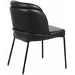 Meridian Furniture Jagger Black Vegan Leather Dining Chair (Set of 2)