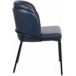 Meridian Furniture Jagger Navy Vegan Leather Dining Chair (Set of 2)