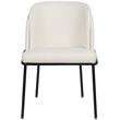 Meridian Furniture Jagger White Vegan Leather Dining Chair (Set of 2)
