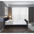 Meridian Furniture Dillard Black Velvet King Bed