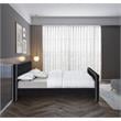 Meridian Furniture Dillard Black Velvet Queen Bed