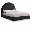 Meridian Furniture Milo Black Fabric King Bed