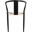 Meridian Furniture Beck Beige Hand Woven Rope Dining Chair