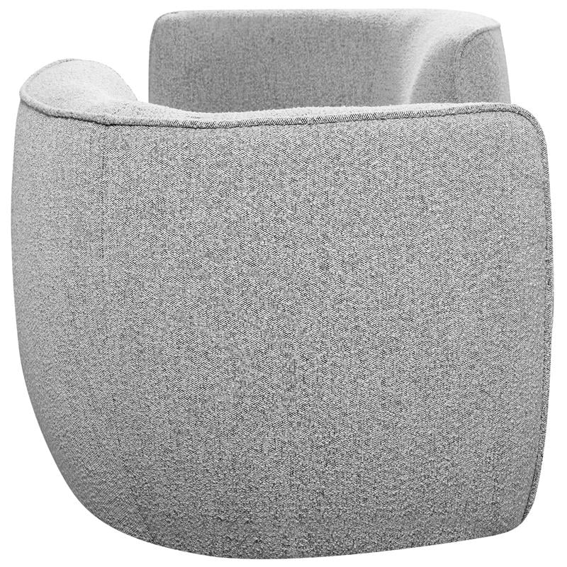 Meridian Furniture Hilton Grey Fabric Chaise