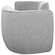 Meridian Furniture Hilton Grey Fabric Chaise