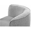 Meridian Furniture Hilton Grey Fabric Chaise