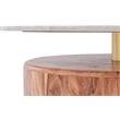 Meridian Furniture Stonewood Acacia Wood Coffee Table