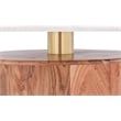 Meridian Furniture Stonewood Acacia Wood Coffee Table