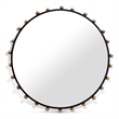 Meridian Furniture Raven Black / Gold Mirror