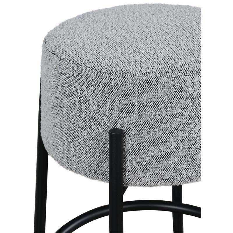 Meridian Furniture Avalon Boucle Fabric Counter Stool Meridian Furniture Avalon Boucle Fabric Counter Stool
