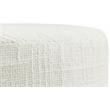 Meridian Furniture Jasper Cream Boucle Fabric Stool