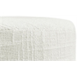 Meridian Furniture Jasper Cream Boucle Fabric Stool