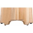 Meridian Furniture Jasper Cream Boucle Fabric Stool