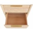 Meridian Furniture Oakwood White Oak Night Stand