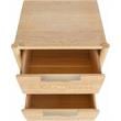Meridian Furniture Oakwood White Oak Night Stand