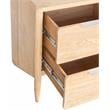 Meridian Furniture Oakwood White Oak Night Stand