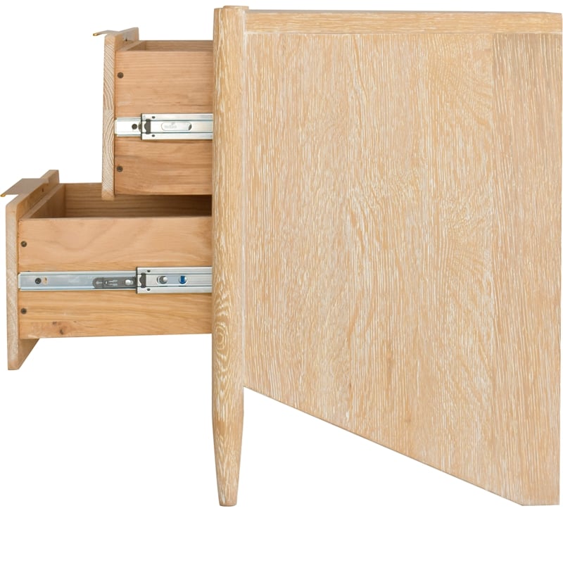 Meridian Furniture Oakwood White Oak Night Stand