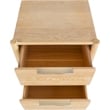 Meridian Furniture Oakwood White Oak Night Stand