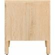 Meridian Furniture Oakwood White Oak Night Stand