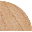 Meridian Furniture Linette White Oak Dining Table