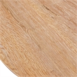 Meridian Furniture Linette White Oak Dining Table