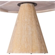 Meridian Furniture Linette White Oak Dining Table