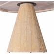 Meridian Furniture Linette White Oak Dining Table