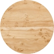 Meridian Furniture Linette Burl Wood Dining Table