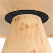 Meridian Furniture Linette Burl Wood Dining Table
