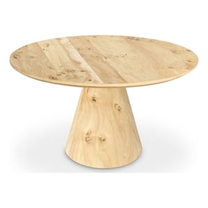 Meridian Furniture Linette Burl Wood Dining Table