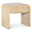 Meridian Furniture Cresthill White Oak Night Stand